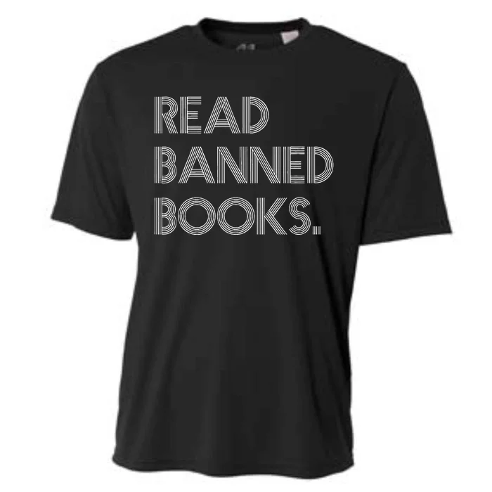 Read Banned Books Librarians Banned Books Week Retro Vintage Cooling Performance Crew T-Shirt