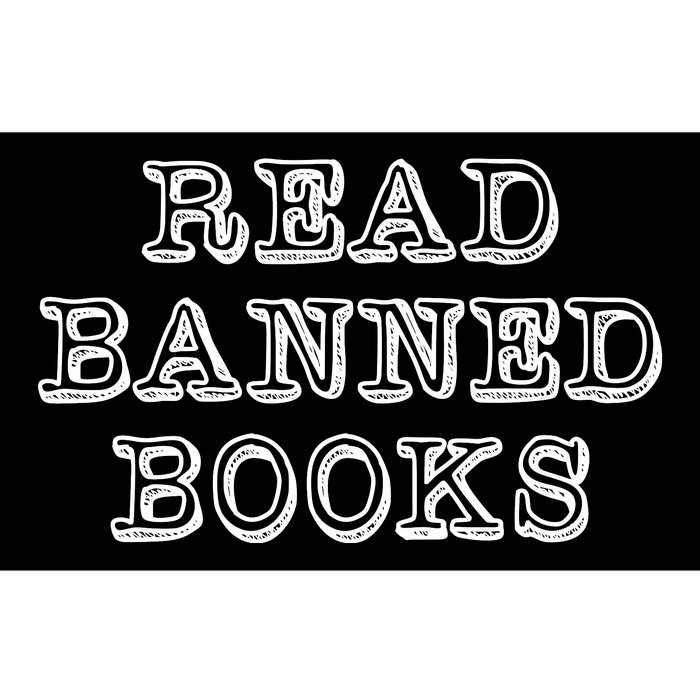 Read Banned Books Bumper Sticker