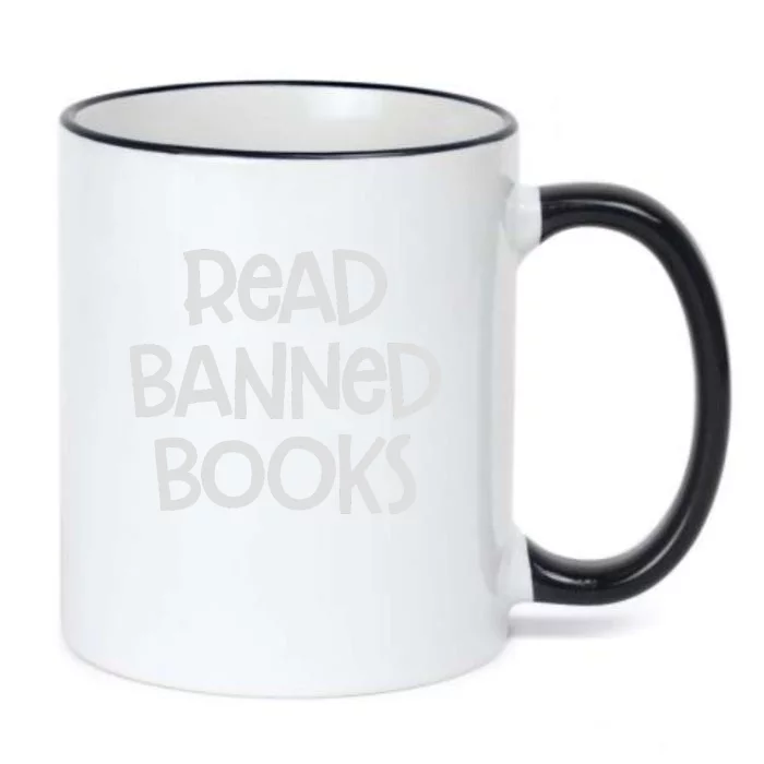 Read Banned Books Black Color Changing Mug