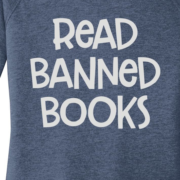 Read Banned Books Women’s Perfect Tri Tunic Long Sleeve Shirt