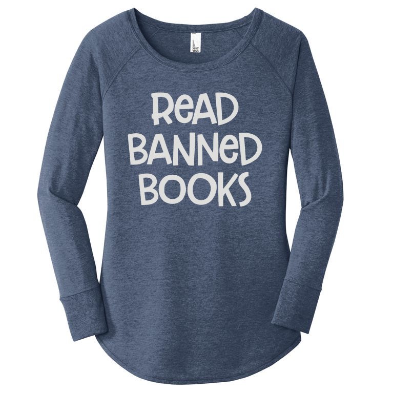 Read Banned Books Women’s Perfect Tri Tunic Long Sleeve Shirt