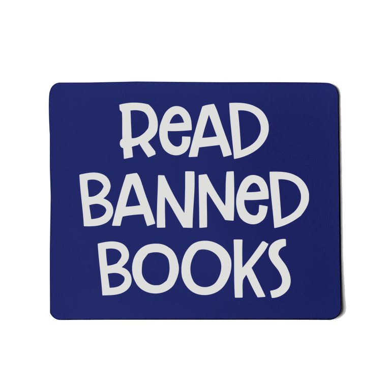 Read Banned Books Mousepad