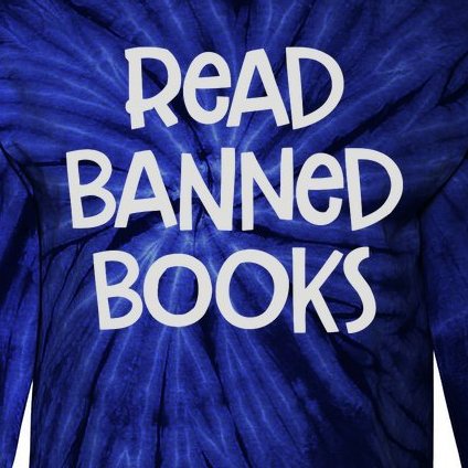 Read Banned Books Tie-Dye Long Sleeve Shirt