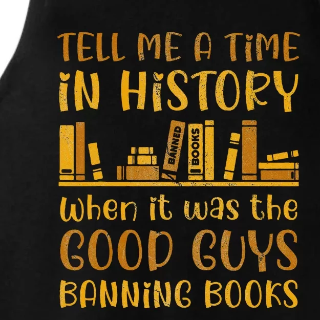 Reading Banned Books Book Lover Book Club Read Banned Books Ladies Tri-Blend Wicking Tank