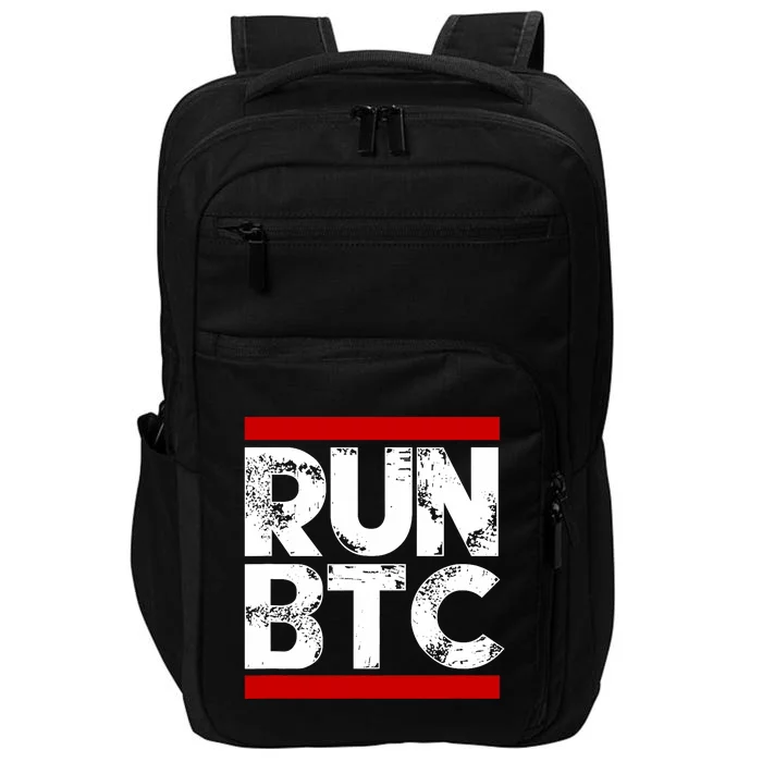 Run Btc Bitcoin Cryptocurrency Impact Tech Backpack