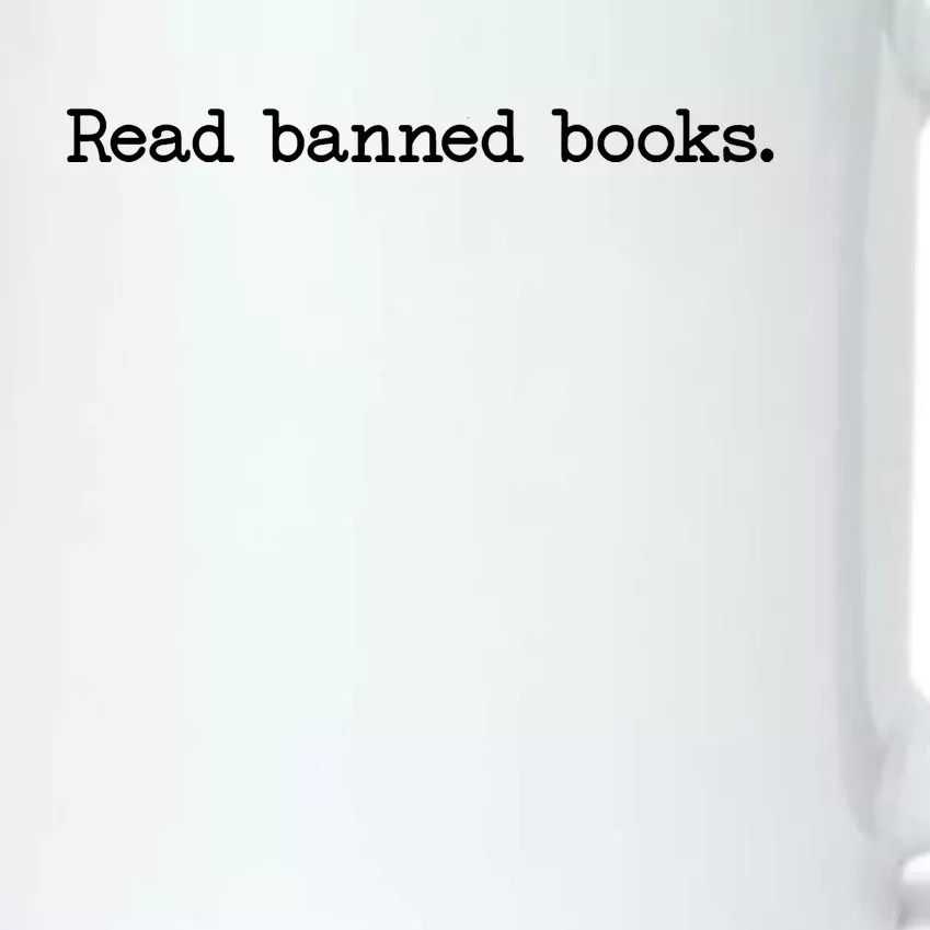 Read Banned Books Black Color Changing Mug