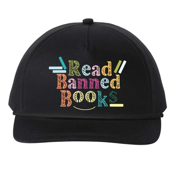 Read Banned Books Banned Books Snapback Five-Panel Rope Hat