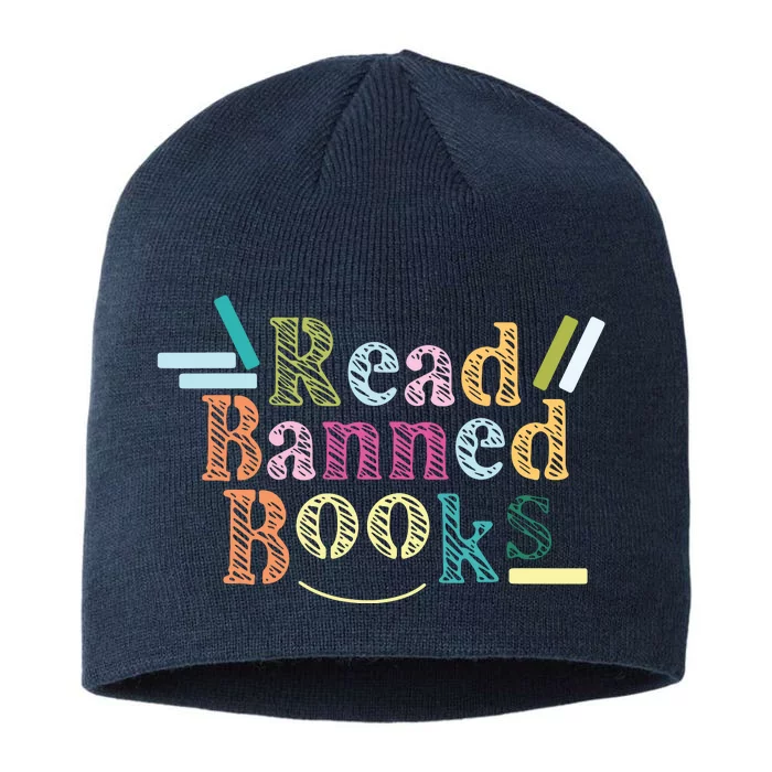 Read Banned Books Banned Books 8 1/2in Sustainable Knit Beanie