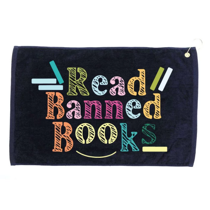 Read Banned Books Banned Books Grommeted Golf Towel