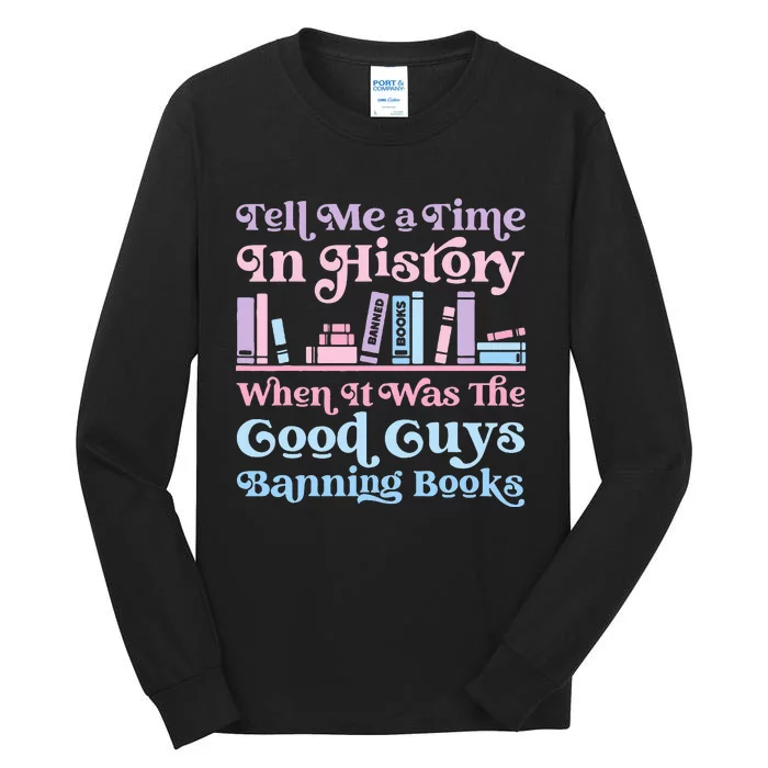 Reading Banned Books Book Lovers Reader I Read Banned Books Tall Long Sleeve T-Shirt