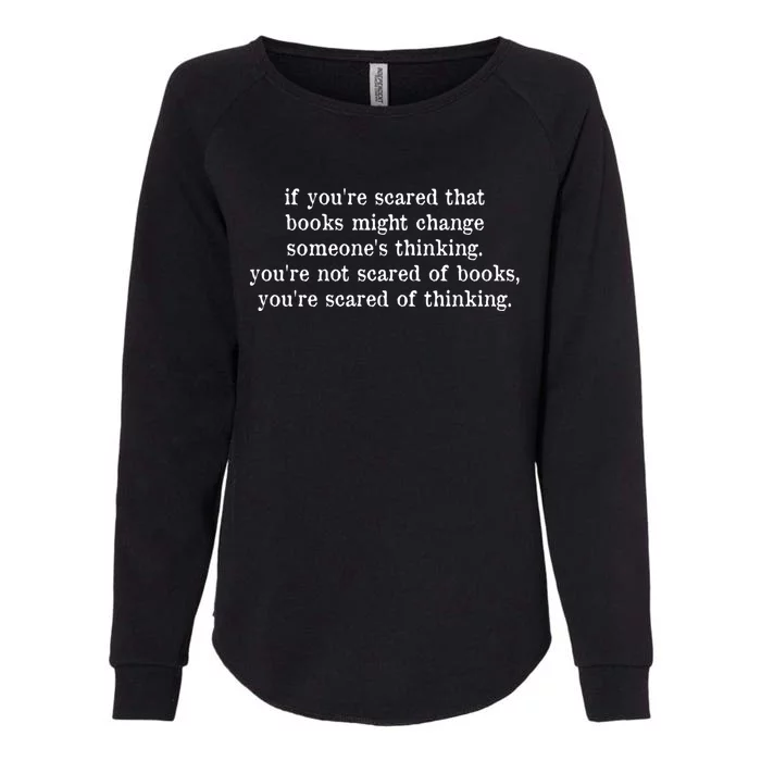 Read Banned Books Womens California Wash Sweatshirt