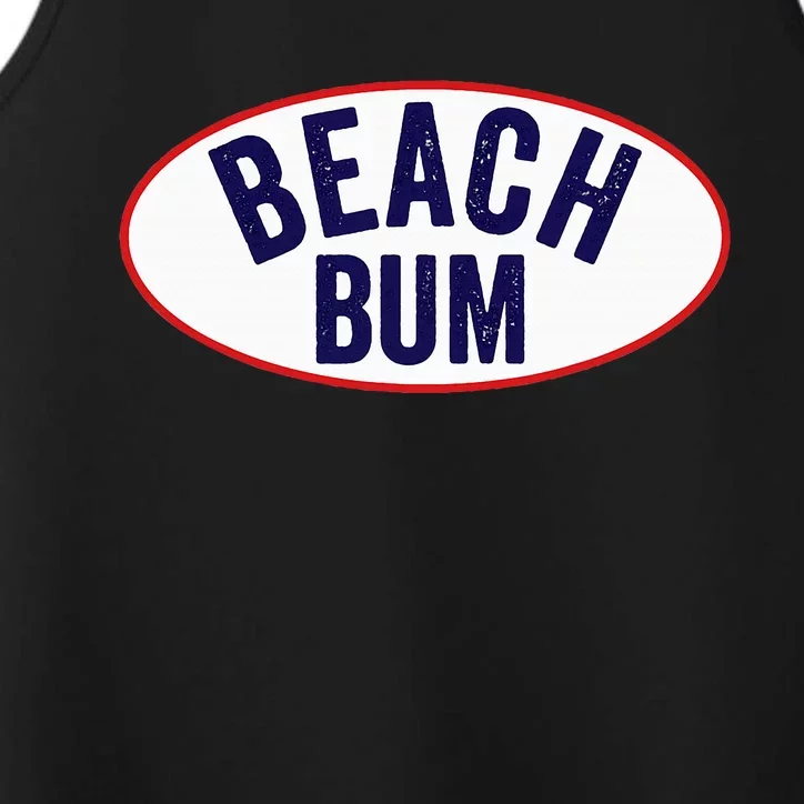 Retro Beach Bum Performance Tank