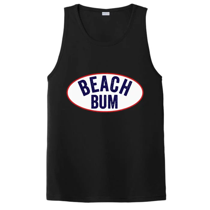 Retro Beach Bum Performance Tank