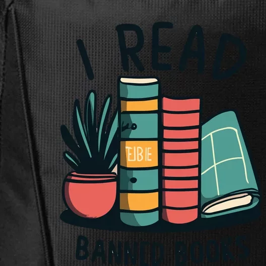 Read Banned Books City Backpack