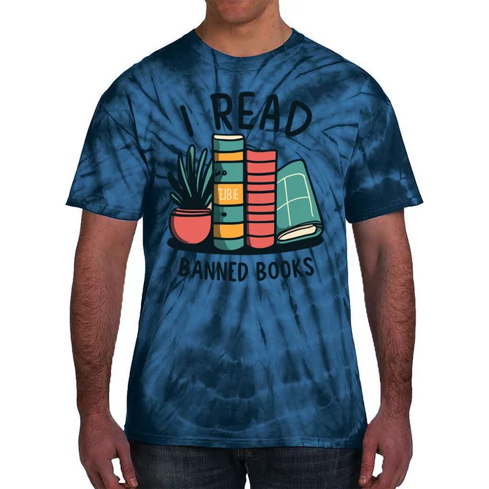 Read Banned Books Tie-Dye T-Shirt