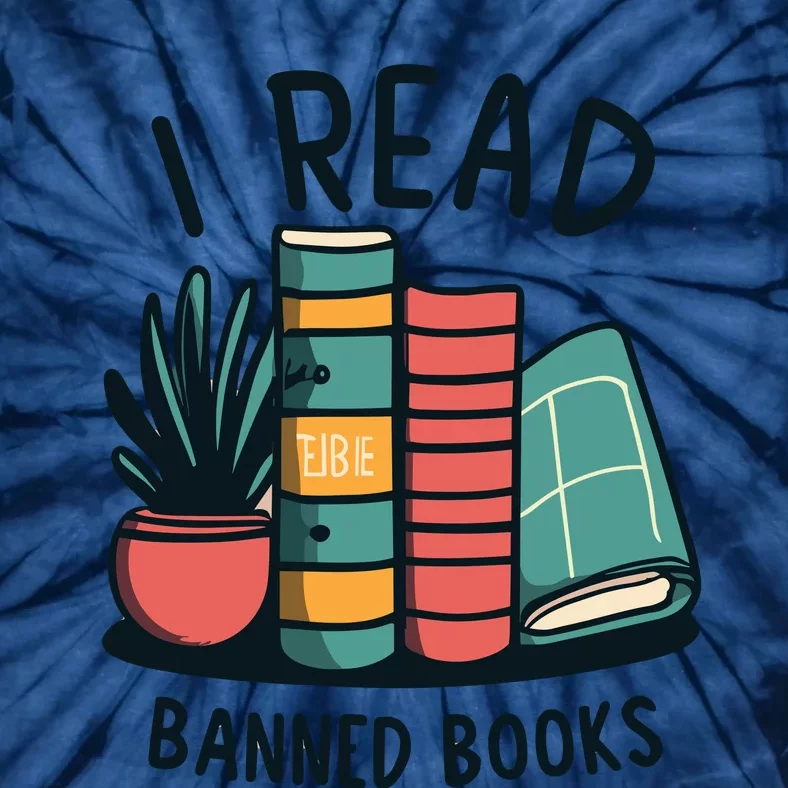 Read Banned Books Tie-Dye T-Shirt