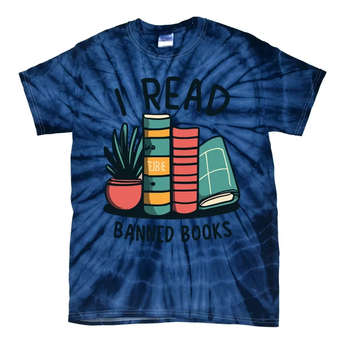 Read Banned Books Tie-Dye T-Shirt