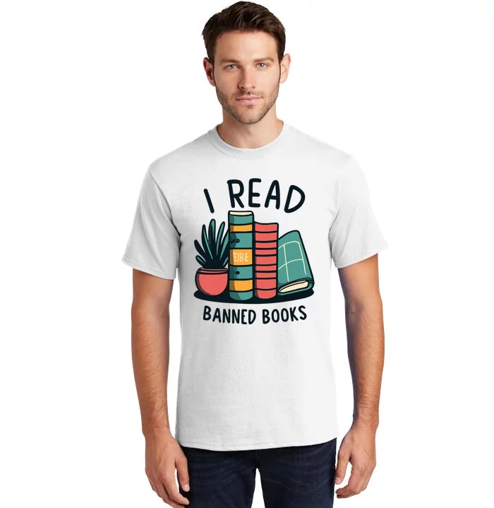 Read Banned Books Tall T-Shirt