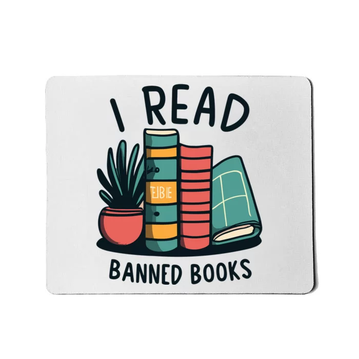 Read Banned Books Mousepad