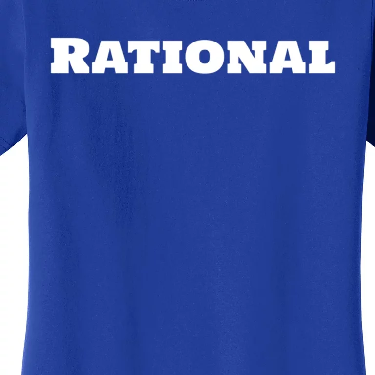 Rational Big Brain Happiness And Joyful Life Cool Gift Women's T-Shirt