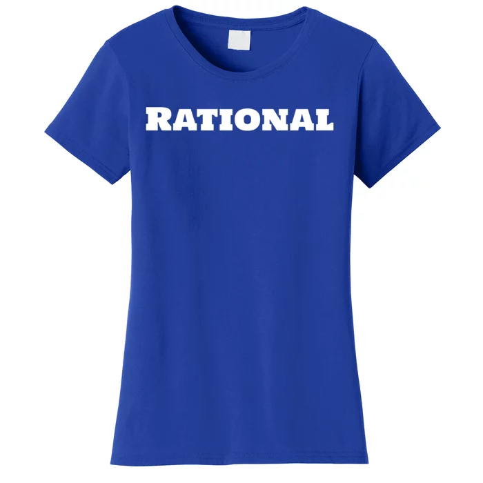 Rational Big Brain Happiness And Joyful Life Cool Gift Women's T-Shirt