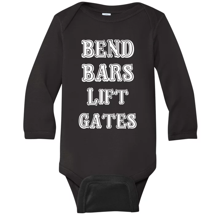 Roguecaliber Bend Bars Lift Gates Baby Long Sleeve Bodysuit