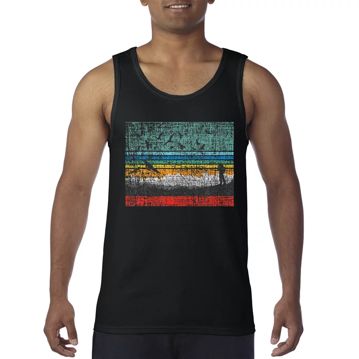 Retro Birding Bird Watching Bird Watcher Birder Tank Top