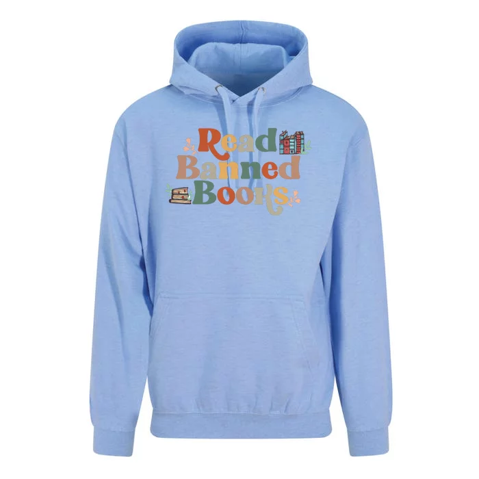 Read Banned Books Book Lover Unisex Surf Hoodie