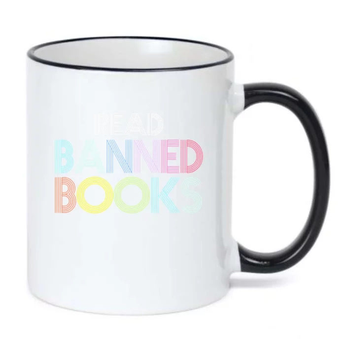 Read Banned Books Black Color Changing Mug