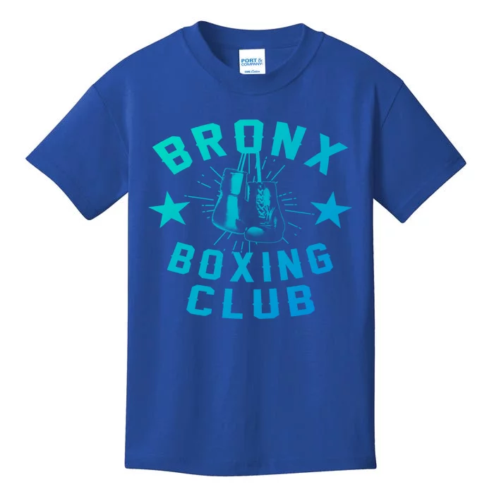 Retro Bronx Boxing Club Vintage Distressed Boxer Gift Kids T-Shirt