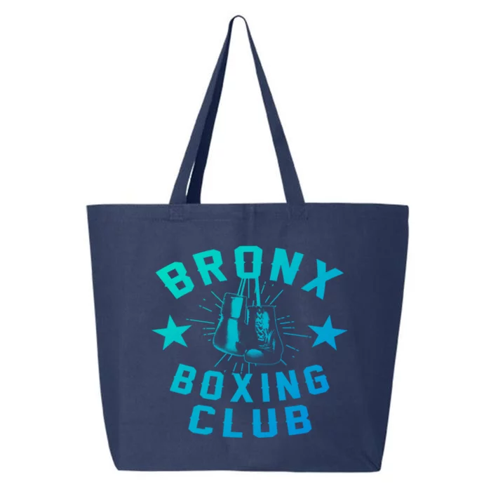 Retro Bronx Boxing Club Vintage Distressed Boxer Gift 25L Jumbo Tote