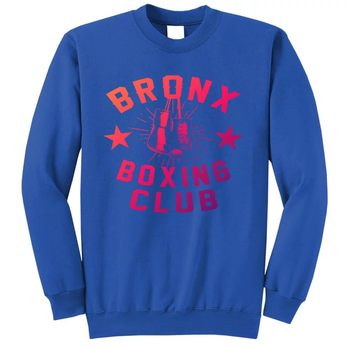 Retro Bronx Boxing Club Vintage Distressed Boxer Gift Sweatshirt