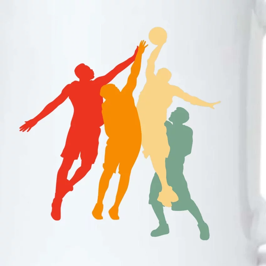 Retro Basketball - Basketball Black Color Changing Mug