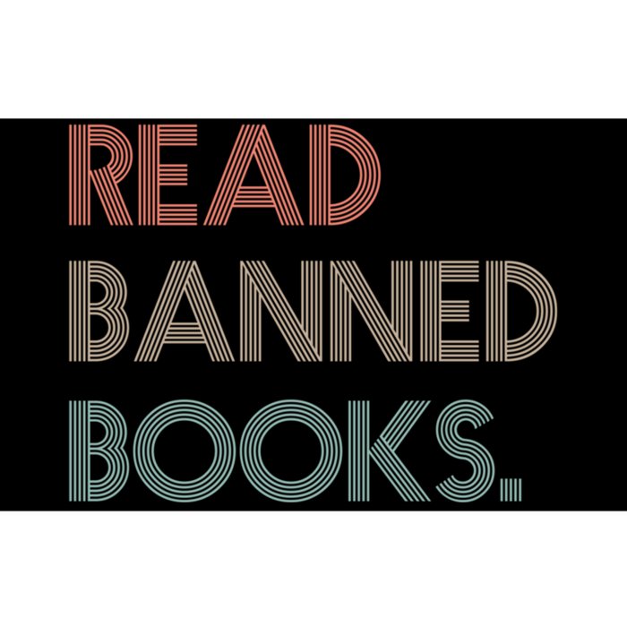 Read Banned Books Librarians Banned Books Week Retro Vintage Bumper Sticker