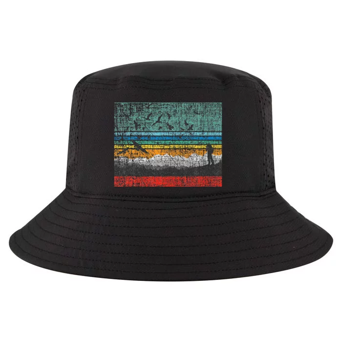 Retro Birding Bird Watching Bird Watcher Birder Cool Comfort Performance Bucket Hat