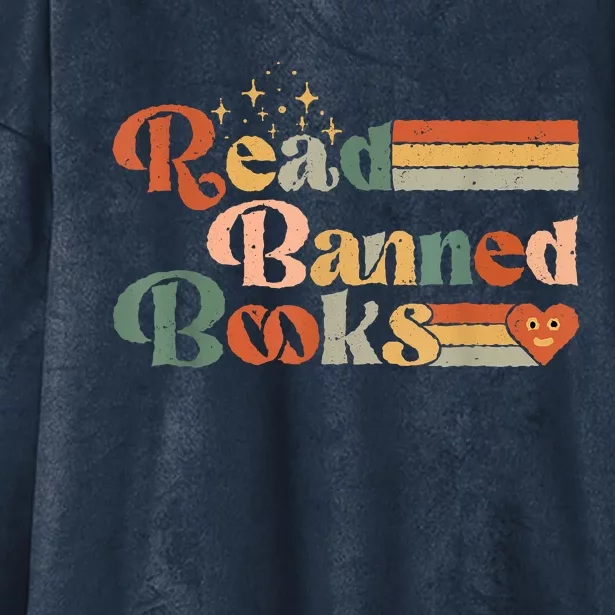 Read Banned Books Week Reader Hooded Wearable Blanket