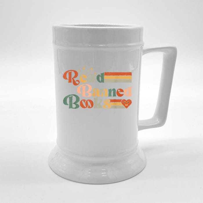 Read Banned Books Week Reader Front & Back Beer Stein