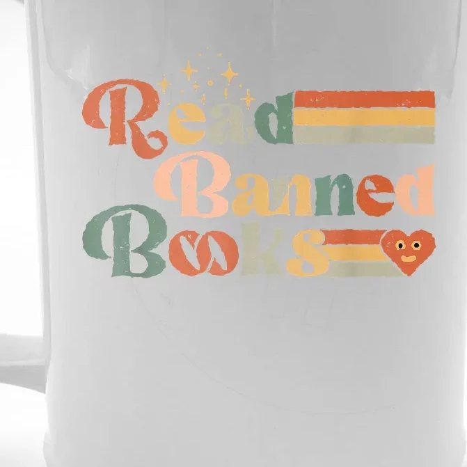 Read Banned Books Week Reader Front & Back Beer Stein