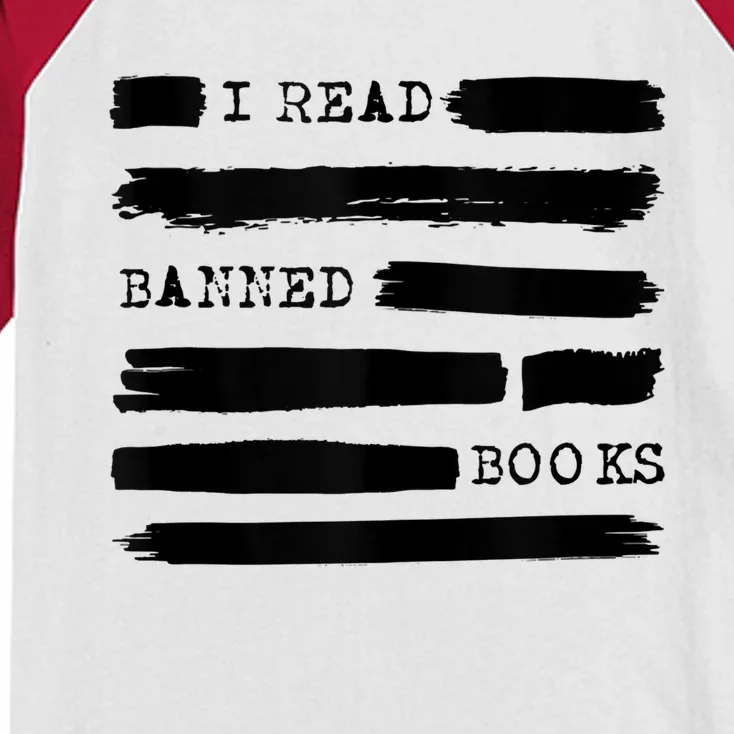 Read Banned Books Kids Colorblock Raglan Jersey