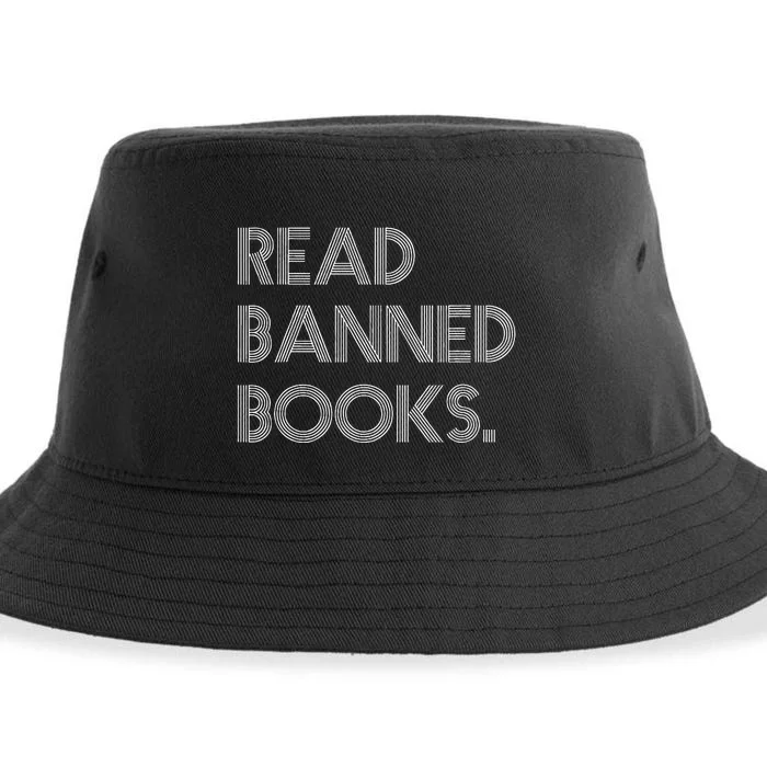 Read Banned Books Librarians Banned Books Week Retro Vintage Sustainable Bucket Hat