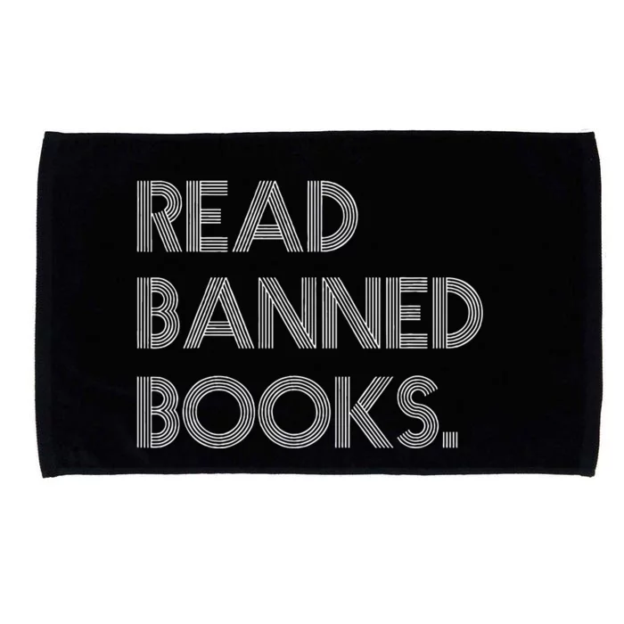 Read Banned Books Librarians Banned Books Week Retro Vintage Microfiber Hand Towel