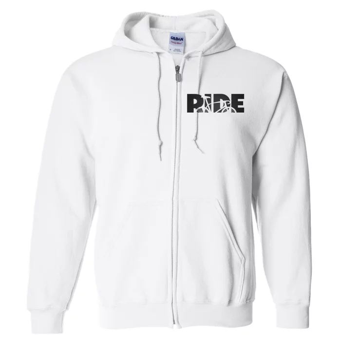 Road Biking Bicycle Cycling Full Zip Hoodie