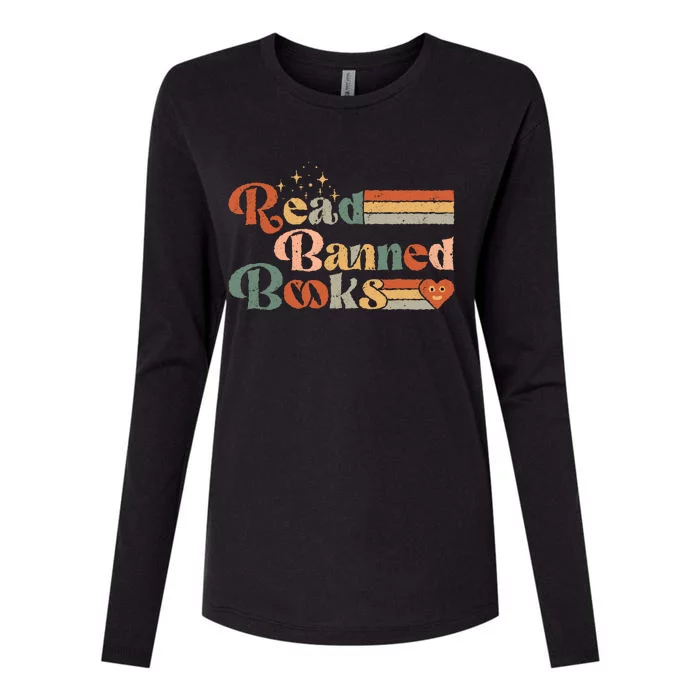 Read Banned Books Week Reader Vintage Womens Cotton Relaxed Long Sleeve T-Shirt