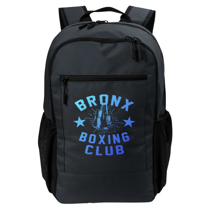 Retro Bronx Boxing Club Vintage Distressed Boxer Gift Daily Commute Backpack