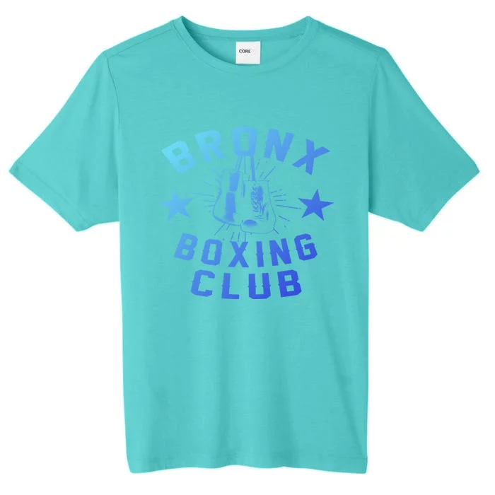 Retro Bronx Boxing Club Vintage Distressed Boxer Gift ChromaSoft Performance T-Shirt