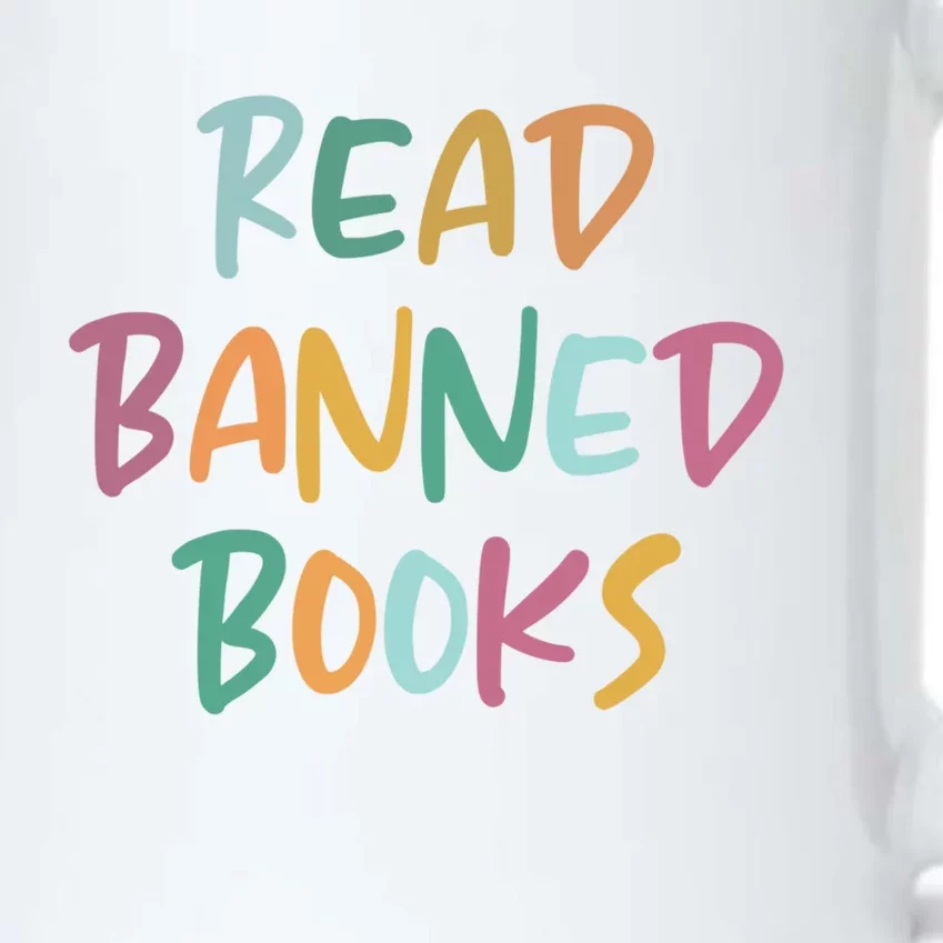 Read Banned Books Librarian Bibliophile Gift Black Color Changing Mug