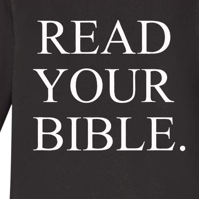 Readyour Bible Bold Christian Witnessing Statement Baby Long Sleeve Bodysuit