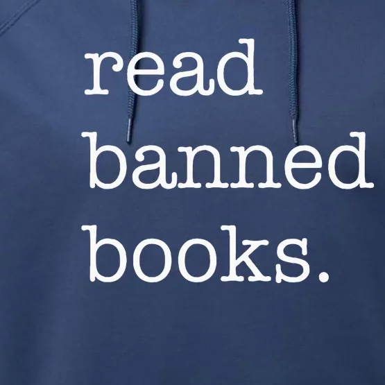 Read Banned Books Performance Fleece Hoodie