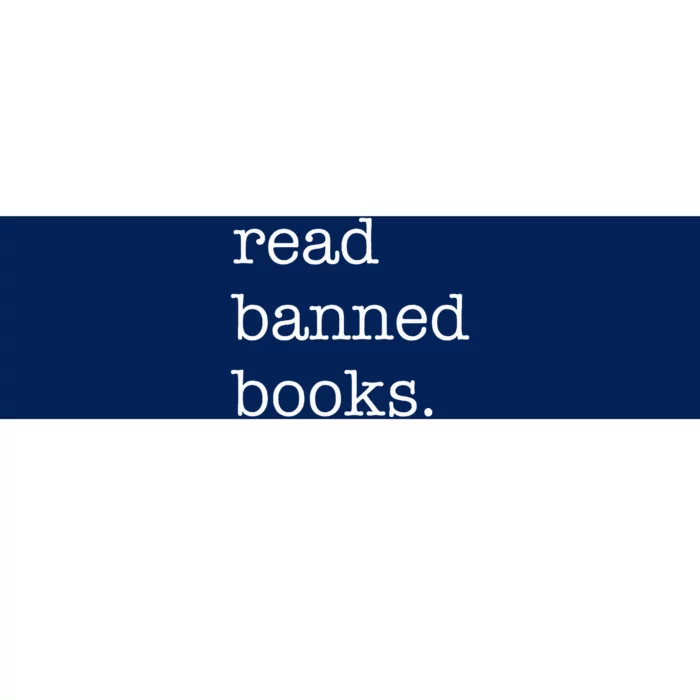 Read Banned Books Bumper Sticker