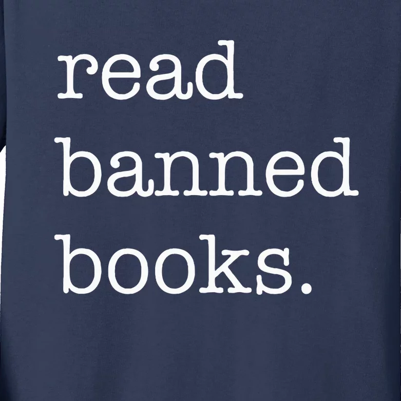 Read Banned Books Kids Long Sleeve Shirt